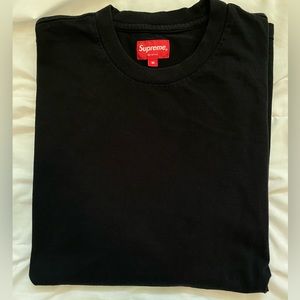 Men’s Black Supreme T shirt Size Medium